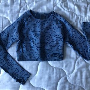 ECHT long sleeve crop top- NEVER WORN